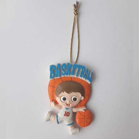 Basketball Ornament - Picture 2 of 3
